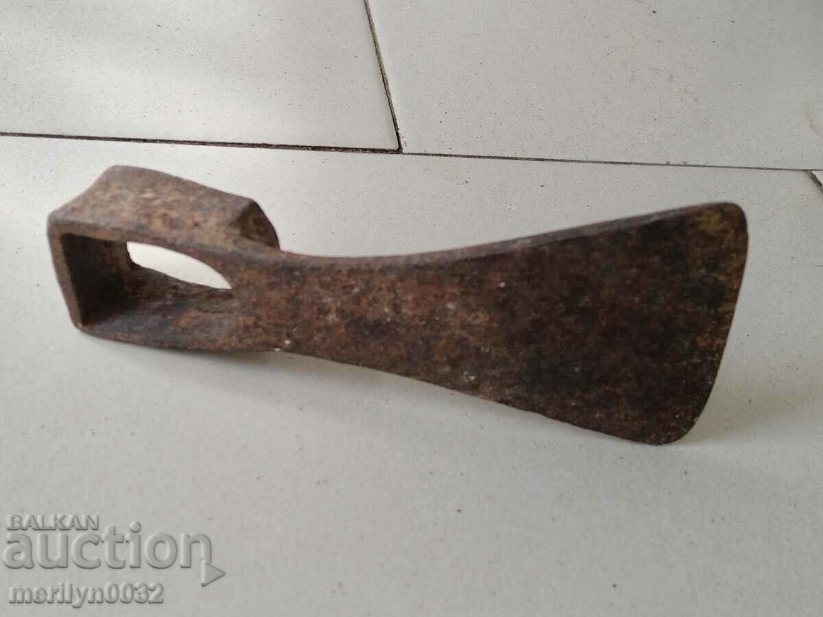 Old blade, farm tool, pitchfork, wrought iron - 7 Old blade, farm tool, pitchfork, wrought iron - 7