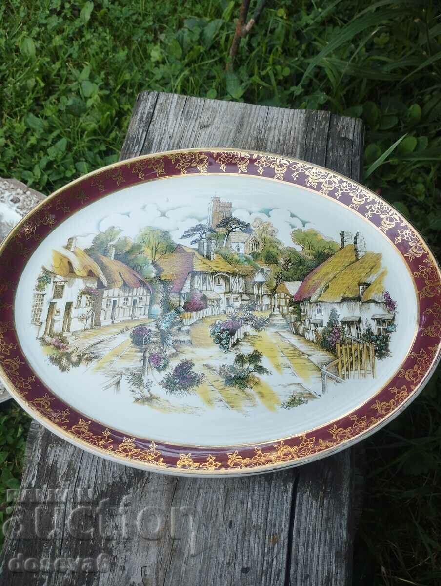 Farfurie ovală Weatherby England Royal Falcon Ware