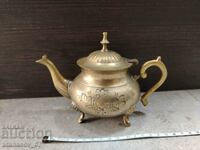 Old bronze teapot