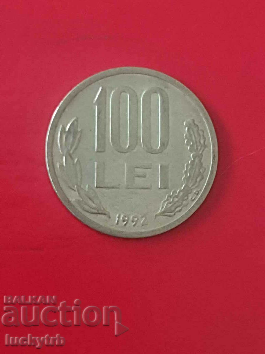 100 lei 1992 - Romania