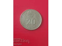 20 forints 1985 - Hungary