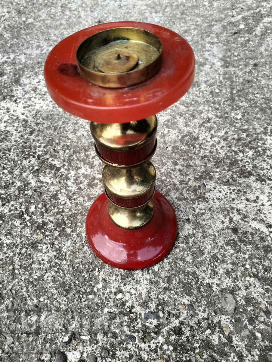 Antique candle holder