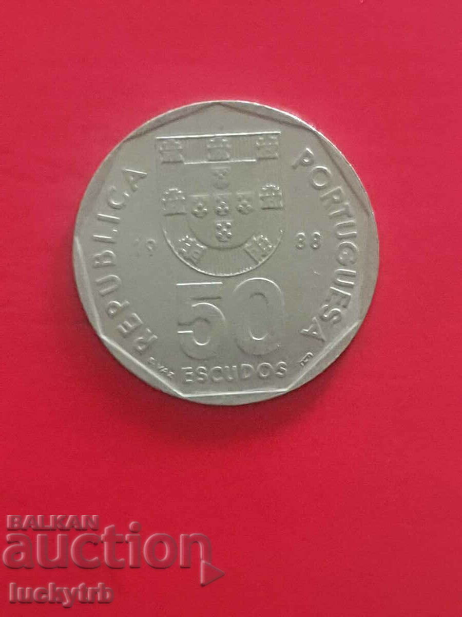 50 escudos 1988 - Portugalia