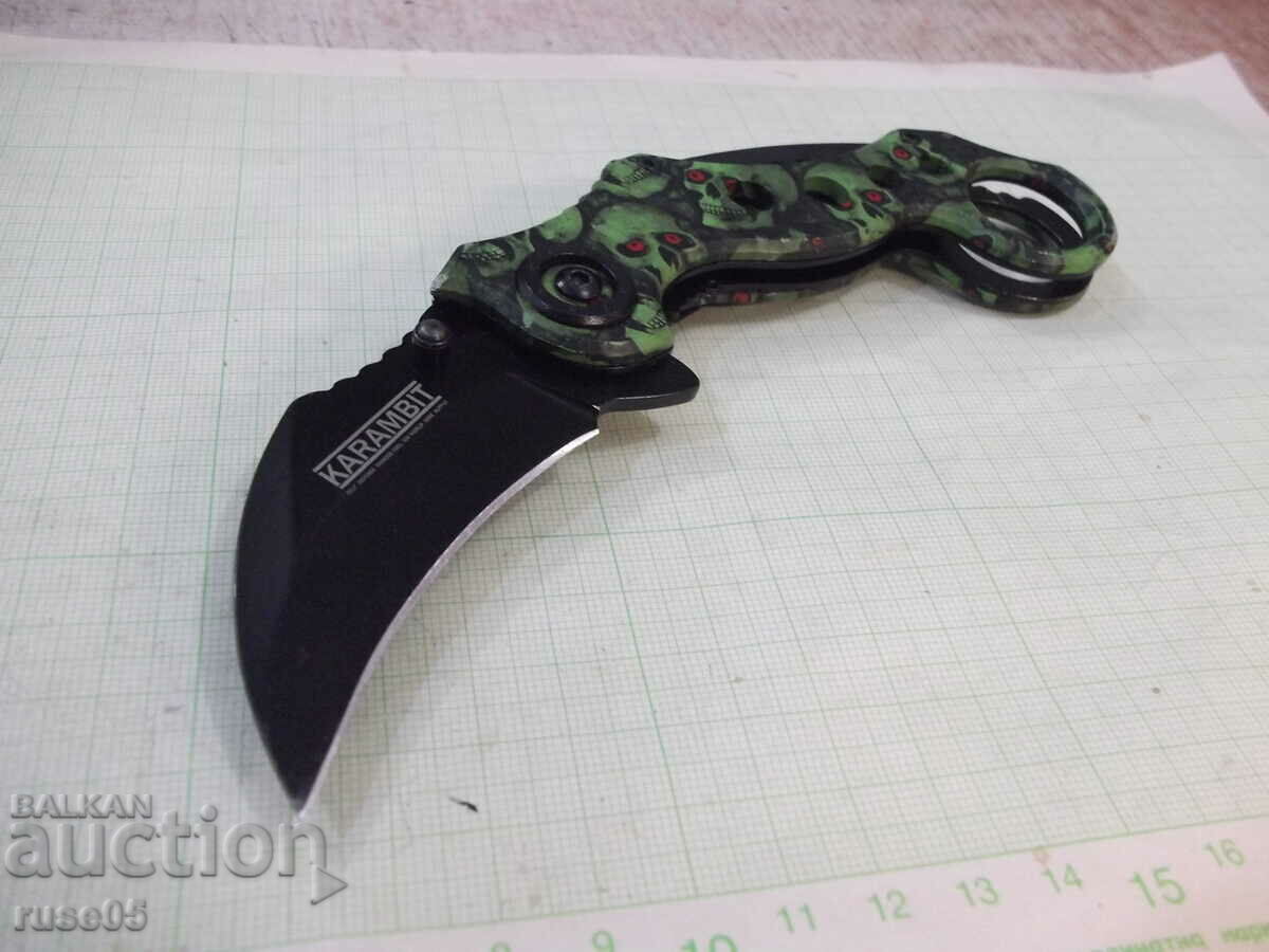 "Derespina GY19-B Karambit Tactical" steel folding knife - 5 "Derespina GY19-B Karambit Tactical" steel folding knife - 5