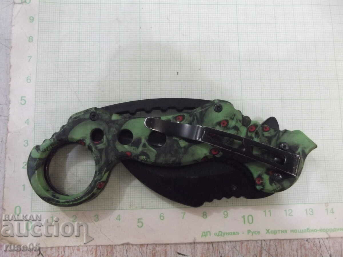 "Derespina GY19-B Karambit Tactical" steel folding knife - 7 "Derespina GY19-B Karambit Tactical" steel folding knife - 7