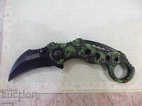 Cuțit pliabil din oțel „Derespina GY19-B Karambit Tactical”.