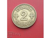 Iceland-2 kroner 1940-rare