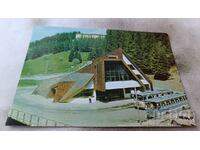 Postcard Pamporovo Bus Station 1987