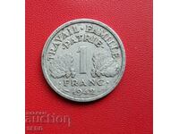 France/German occupation/-1 franc 1942