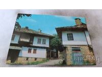 Postcard Bozhentsi Old houses 1974