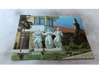 Postcard Varshets Quarter Zanozhene 1987