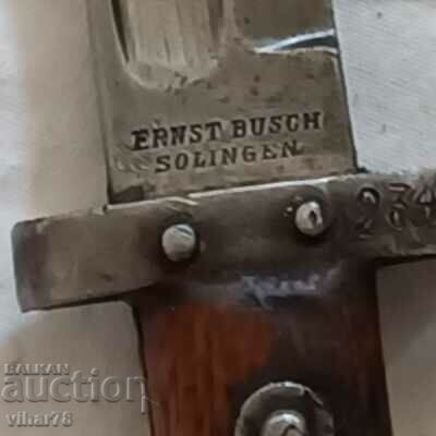 Delivery of OLD STICK KNIFE-erhst busch Solingen Delivery of OLD STICK KNIFE-erhst busch Solingen