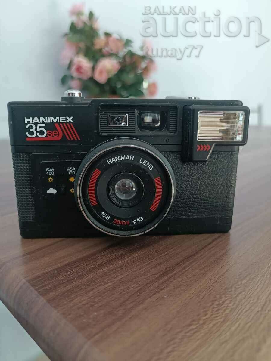 Vintage Hanimex 35SE 35mm κάμερα με πόντο και λήψη