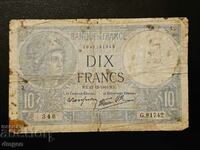 10 Francs France 1940