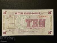 10p Marea Britanie Militară UNC