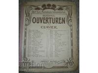 Sheet music - Semiramis / Rossini - Overture