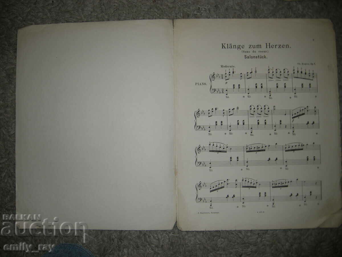 Sheet music - Klänge Zum Herzen with price 4.00 BGN | € 2.05 Sheet music - Klänge Zum Herzen with price 4.00 BGN | € 2.05