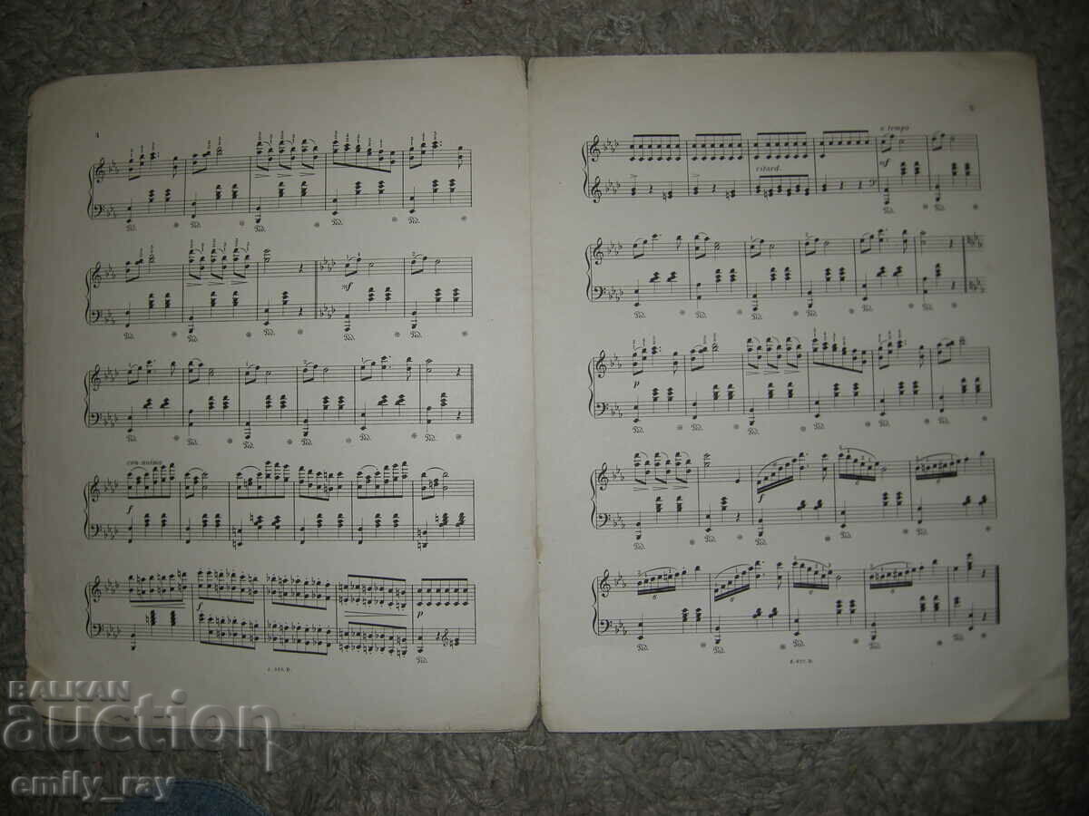 Auction Sheet music - Klänge Zum Herzen Auction Sheet music - Klänge Zum Herzen