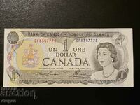 1 Canadian dollar