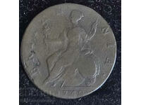 England Half-Penny 1740