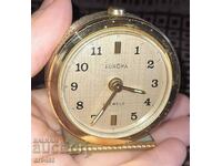 Small working German Europa alarm clock