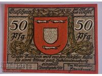 Germany notgeld 50 pfennig 1921 year Mesel