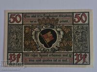 Germania notgeld 50 pfennig 1921 an Weissenfels