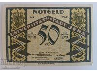 Germania notgeld 50 pfennig anul 1921 Jena - Universitat