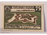 Германия notgeld 75 пфенига 1922 година Vechta