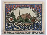 Germania notgeld 50 pfennig 1920 an Süsel