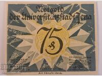 Germania notgeld 75 pfennig anul 1921 Jena - Universität