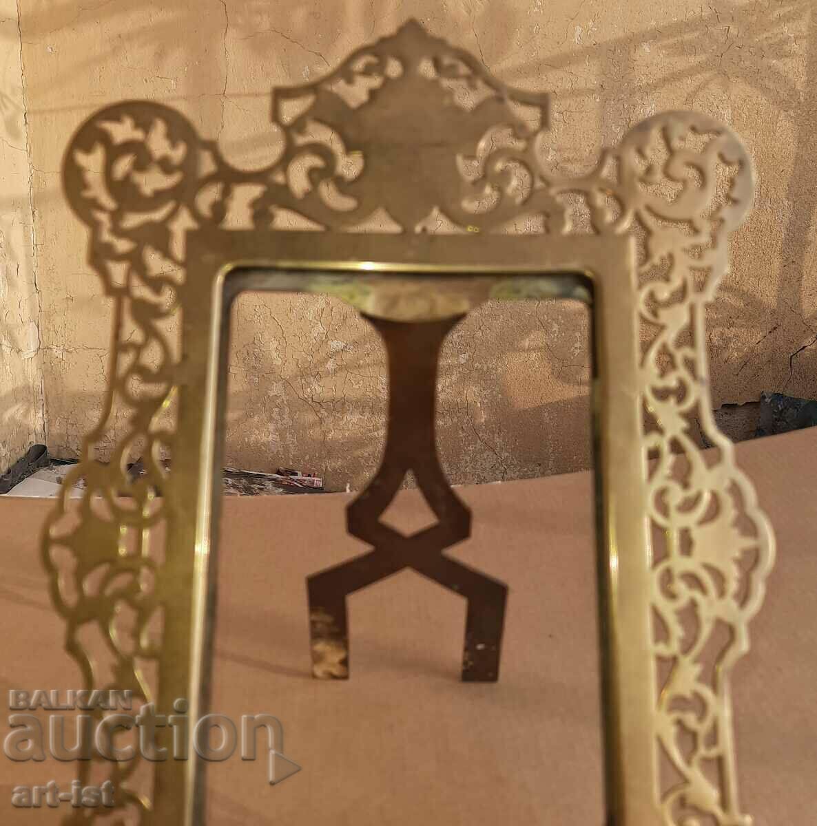 Openwork bronze frame, Art Deco with price 80.00 BGN | € 40.90 Openwork bronze frame, Art Deco with price 80.00 BGN | € 40.90