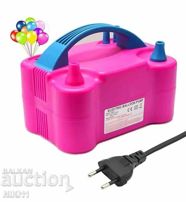 Electric balloon pump with two inflation modes with price 34.00 BGN | € 17.38 Electric balloon pump with two inflation modes with price 34.00 BGN | € 17.38