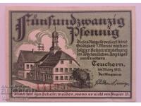 Germania notgeld 25 pfennig 1921 an Teuchern