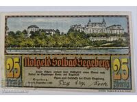 Germania notgeld 25 pfennig 1920 an Segeberg