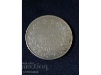 France 1847 A - 5 francs - Silver coin