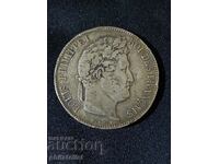 France 1835 W - 5 francs - Silver coin