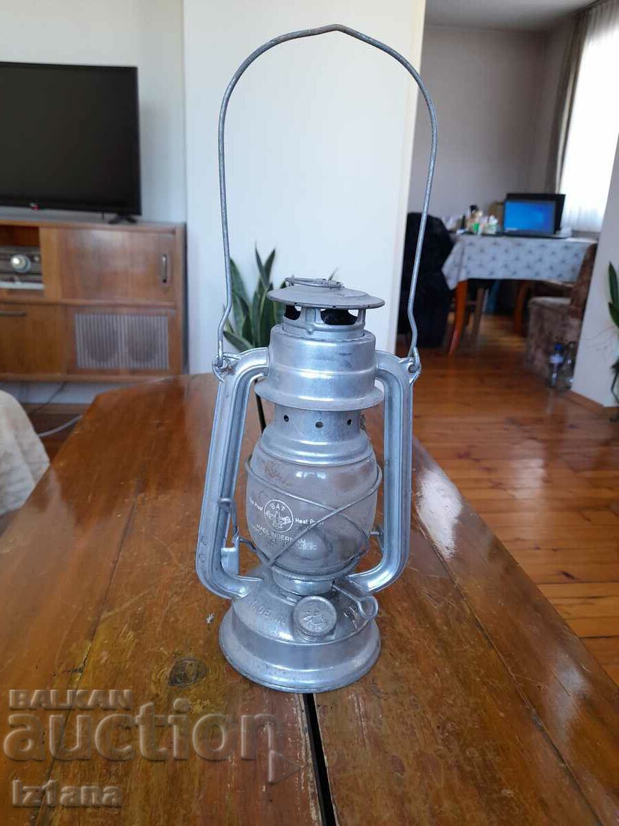 Old BAT gas lantern