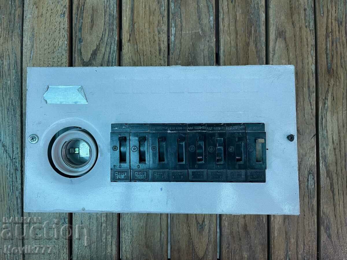 Old electrical panel