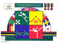 1992 Turkmenistan "Olympiad" Blok Mikhel No. 2.