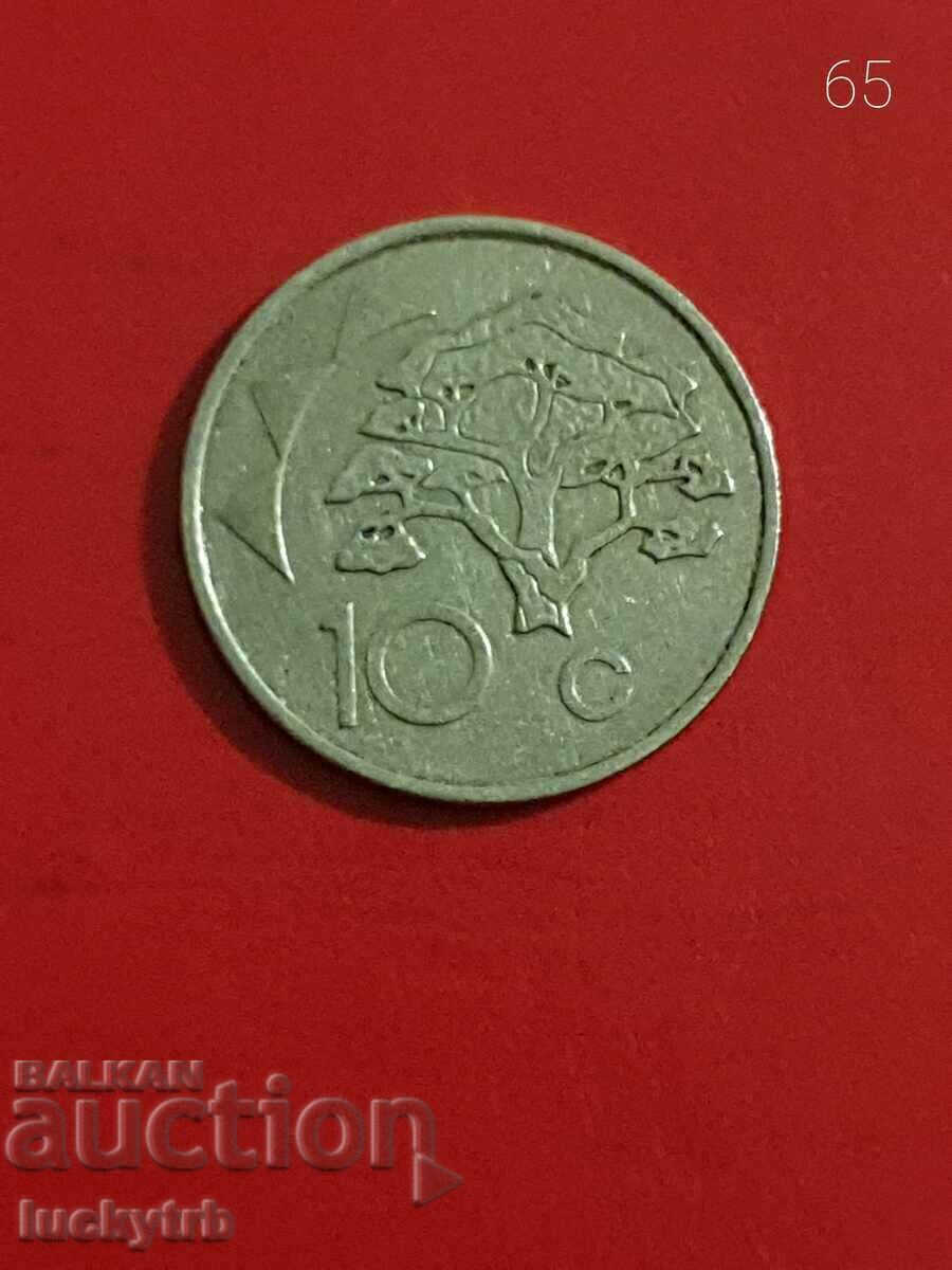 10 cenți 1993 - Namibia