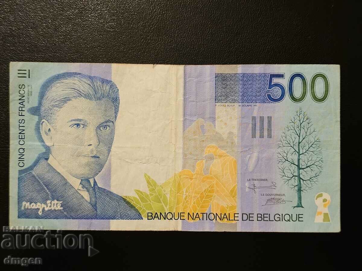 500 francs Belgium 500 francs Belgium