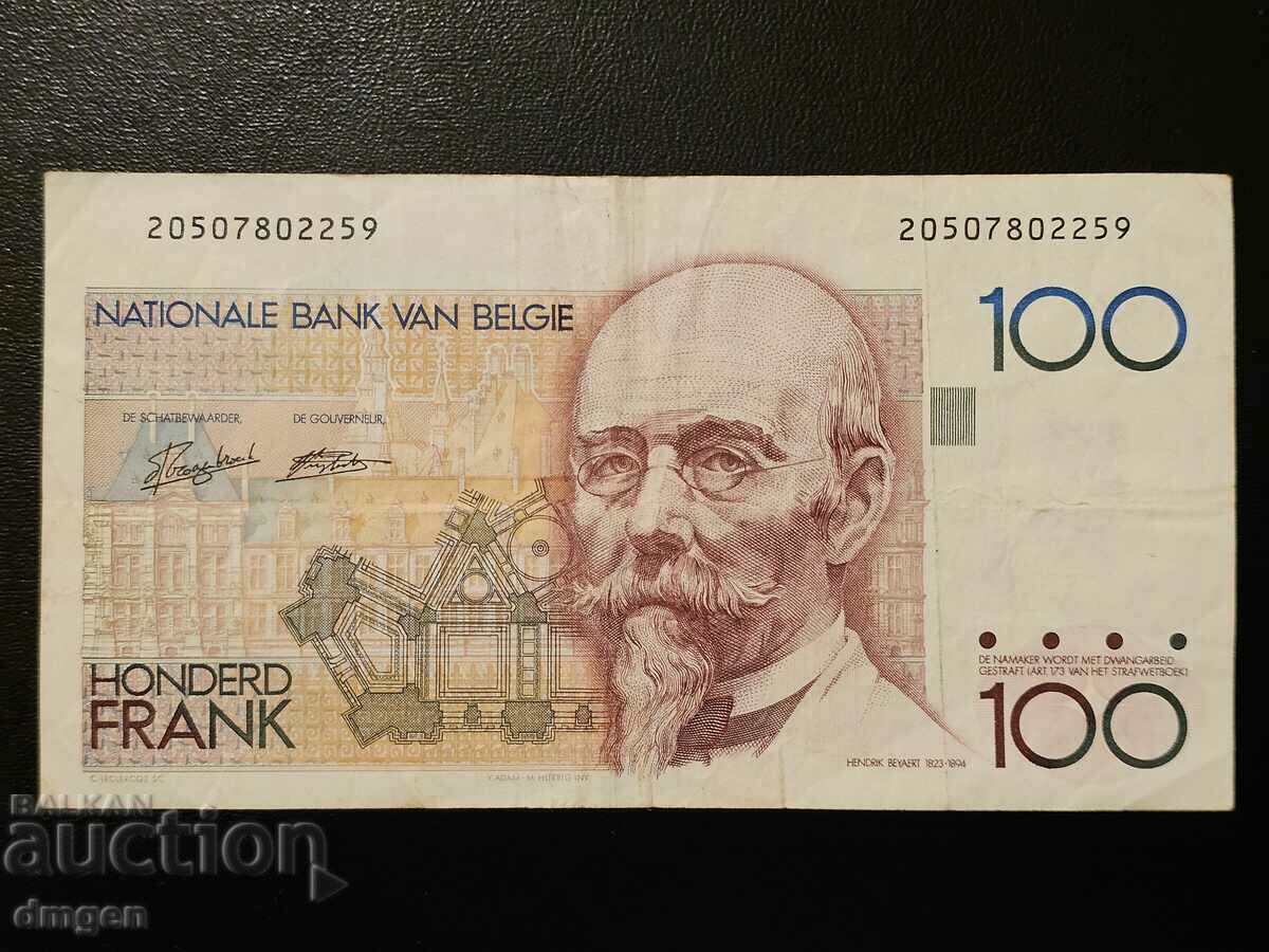 100 de franci Belgia 1941