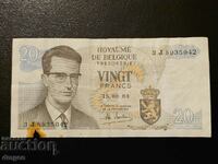 20 de franci Belgia 1964