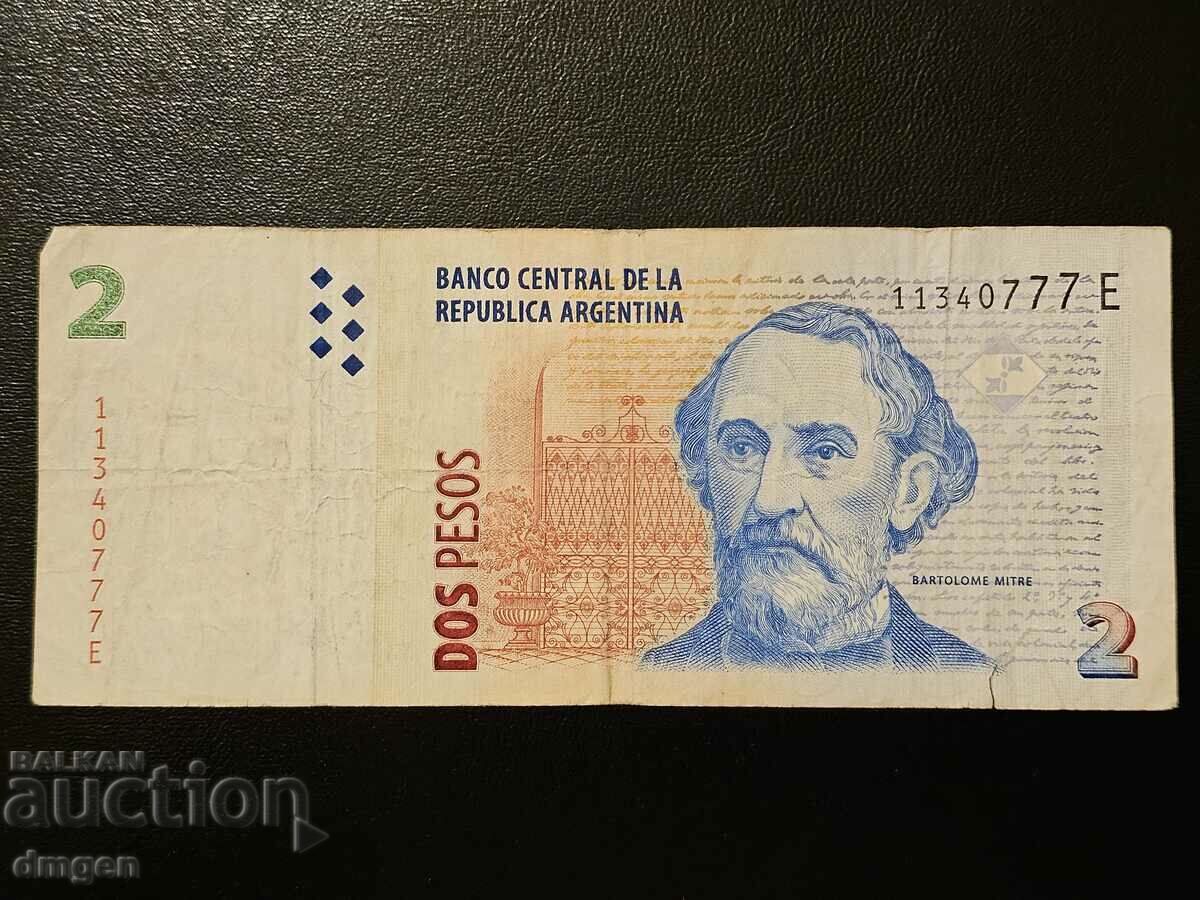 2 pesos Argentina