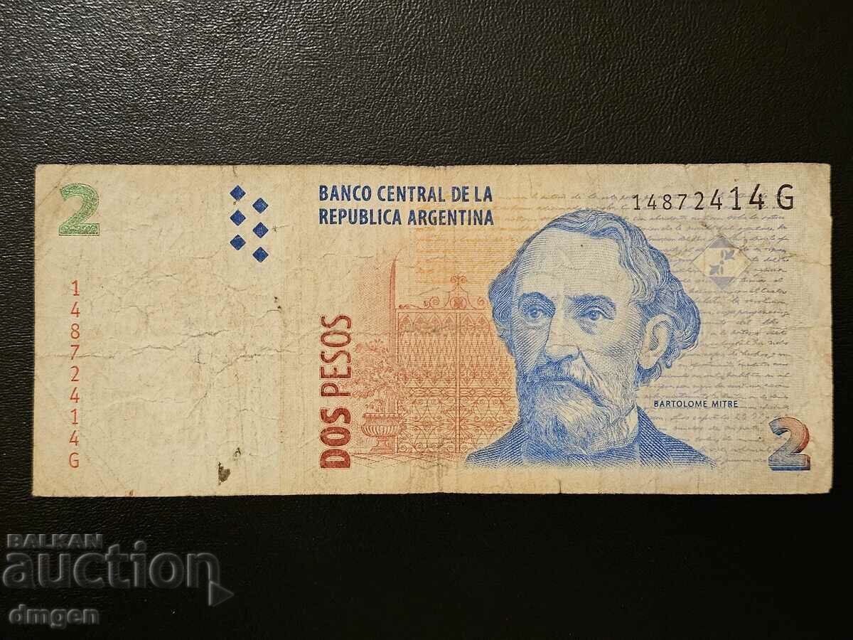 2 pesos Argentina