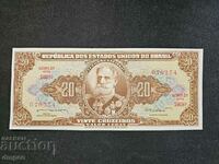 20 cruzeiro Brazil 1962 UNC