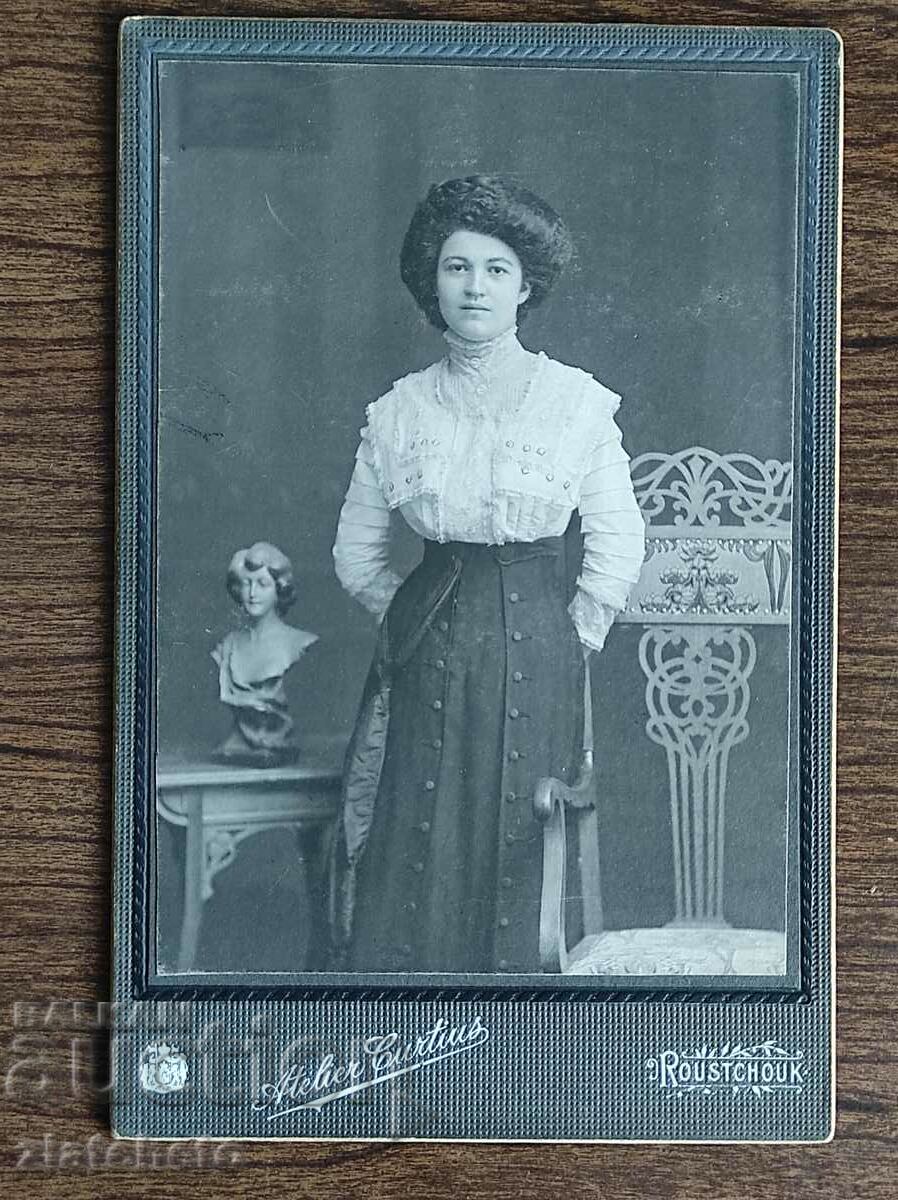 Old photo cardboard Kingdom of Bulgaria - with price 25.00 BGN | € 12.78 Old photo cardboard Kingdom of Bulgaria - with price 25.00 BGN | € 12.78