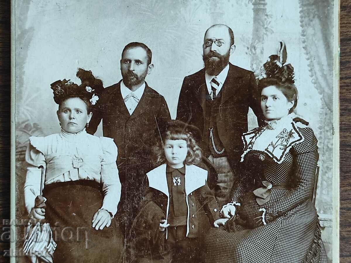 Auction Old photo cardboard Kingdom of Bulgaria - Auction Old photo cardboard Kingdom of Bulgaria -