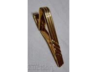 Gold-plated tie clip--Nina Ricci